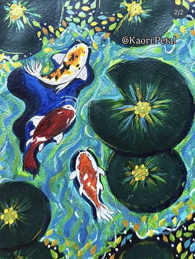 Midnight pond