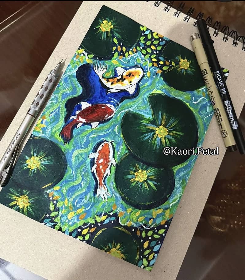 Midnight pond 1