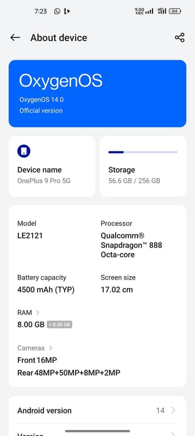 One Plus 9 Pro