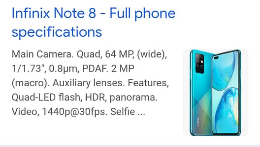 Infinix Note 8