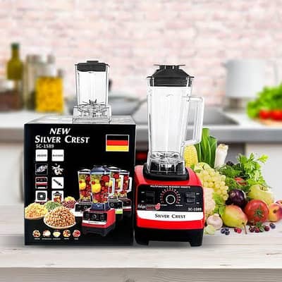 2 in 1 juicer Blander silver Crest