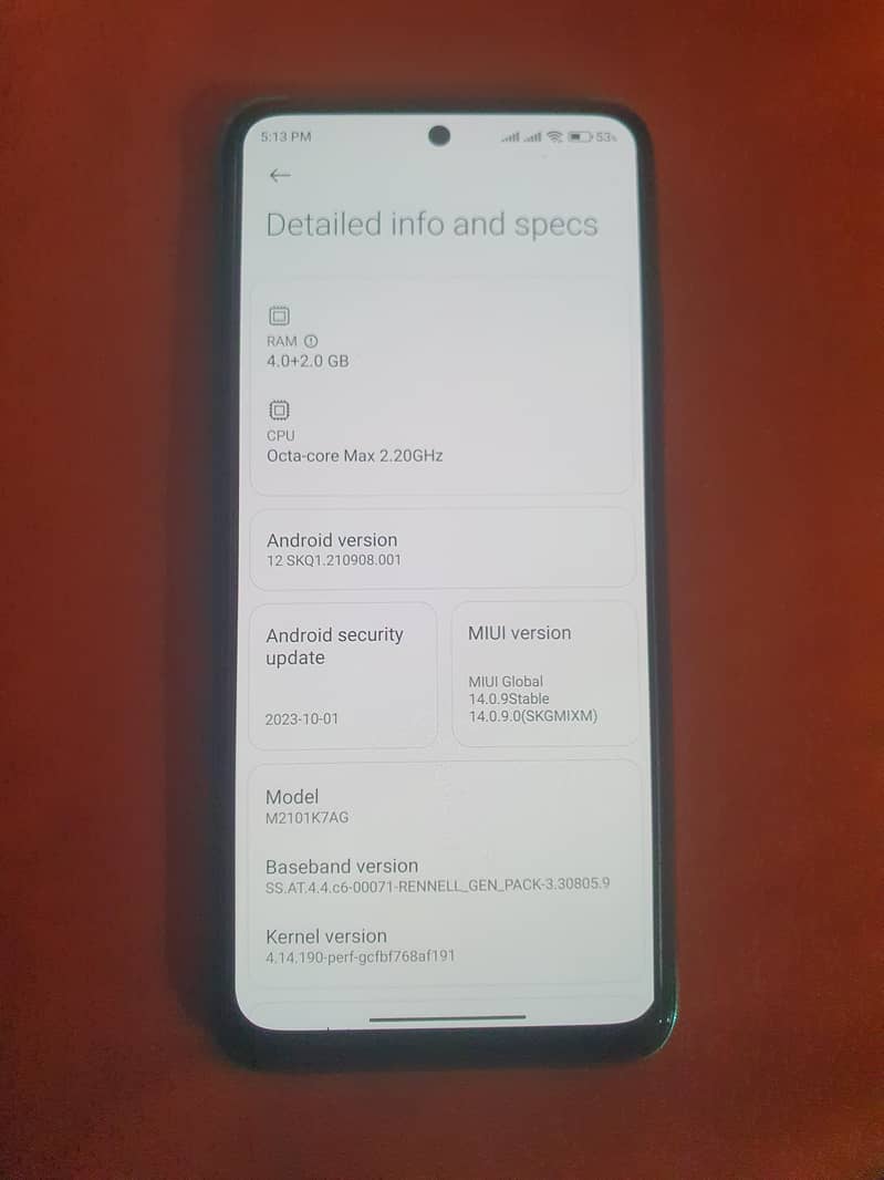 Redmi Note 10 9