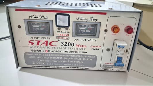 STAC 3200 Watt stabilizer