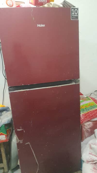 Used refrigirator with 2021 model, with 6 year warranty