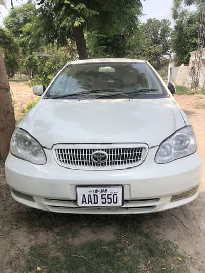 Corolla Xli 2007 chill ac available for rent with driver