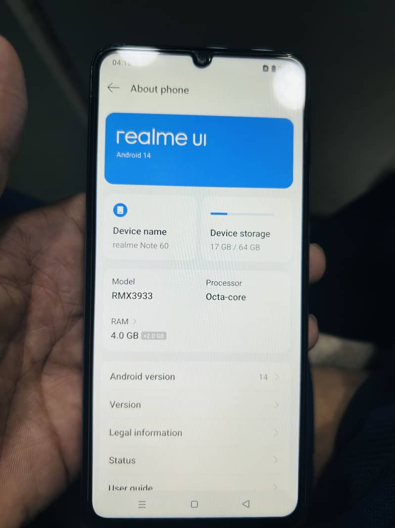 Realme Note 60 2