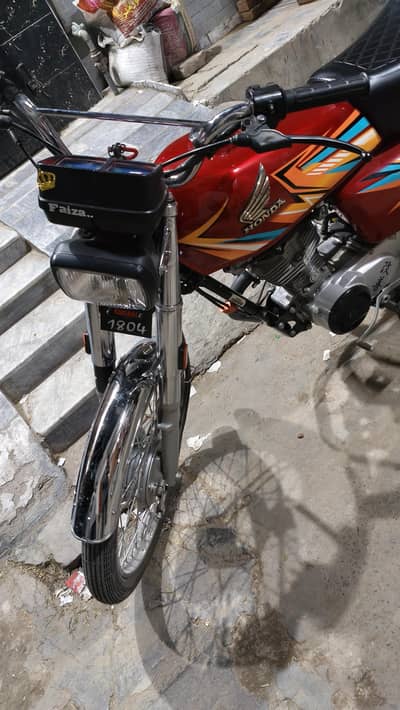 cg 125 2500 driven