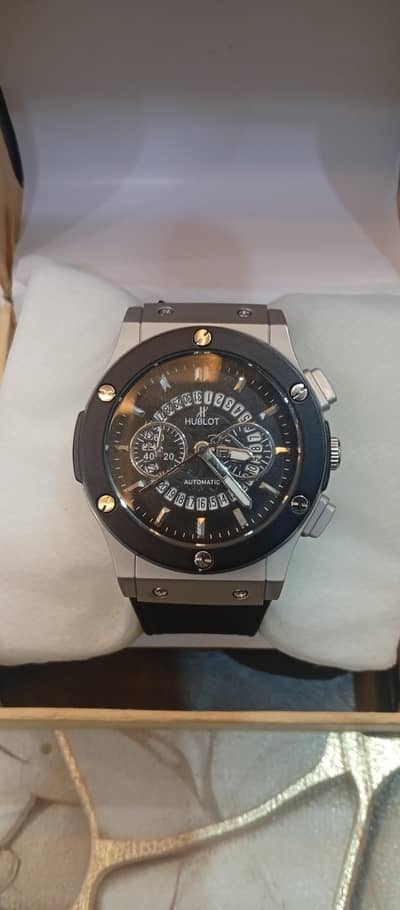 premium Hublot Metallic watch