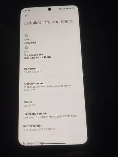 REDME NOTE 11   ( 4 / 128  )