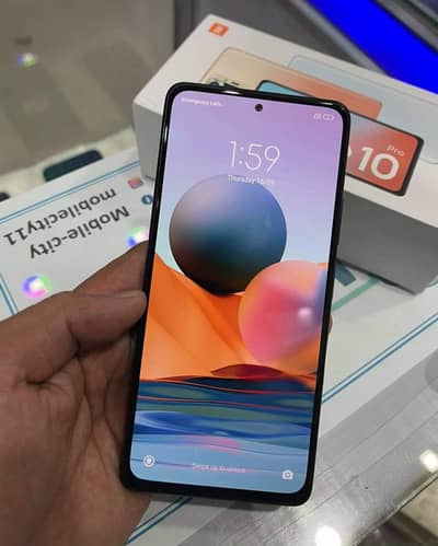 Redmi Note 10 Pro 8GB RAM 128 GB memory PTA approved. 0328=610=2363