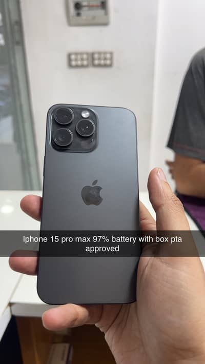 15 pro max 256gb