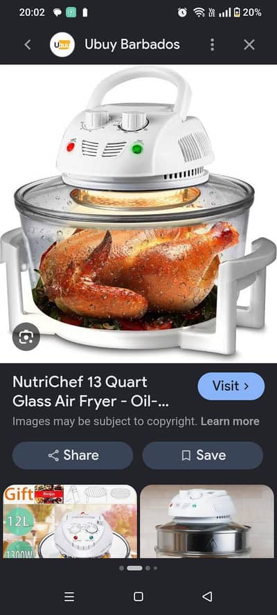 GLASS AIR FRYER | URGENT SELL