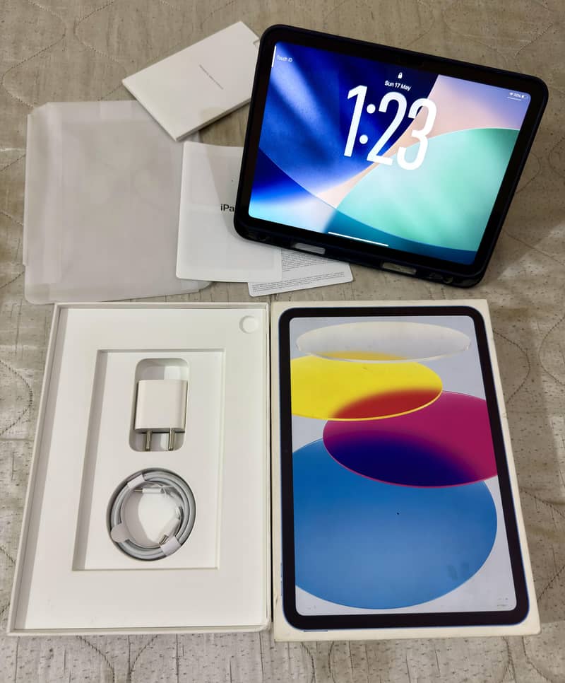 iPad 10 Gen Complete Box 11
