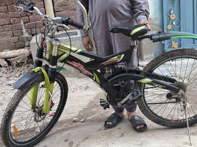 Mounted cycle good condition