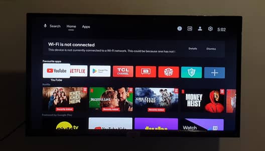 TCL 32" Smart Android Led tv  just 1yr Used Only. in Excellent Working