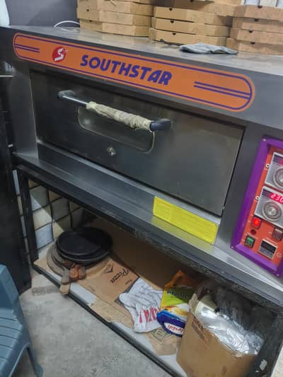 Small pizza setup complete