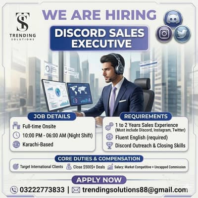 Discord Sales Executive