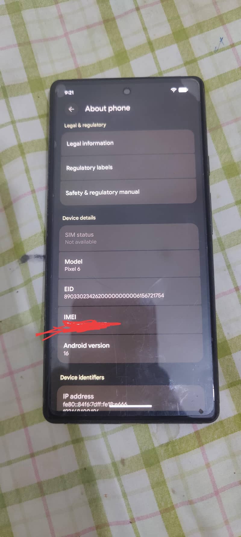 Google Pixel 6 1