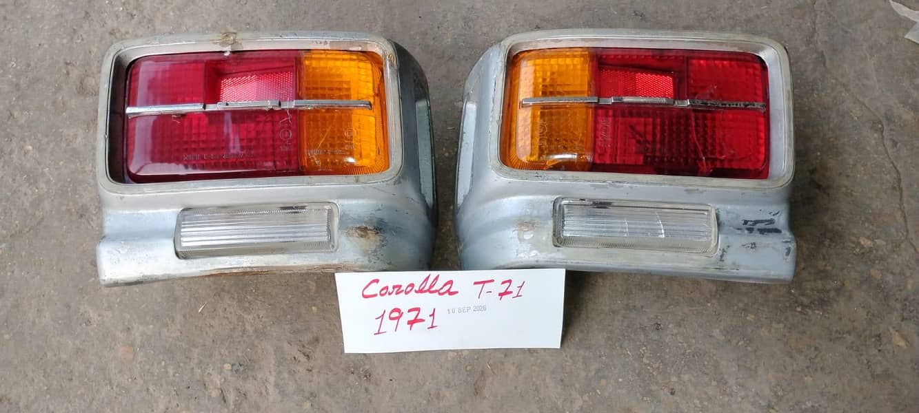 corolla 1971 back light 1