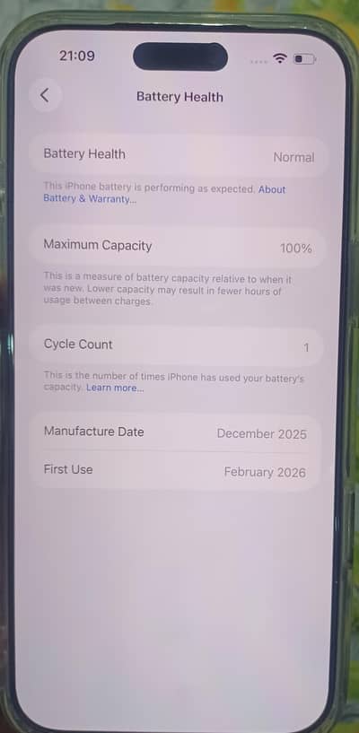 I Phone 17 Pro Max Factory Unlocked  ( Only 1 Cycle)
