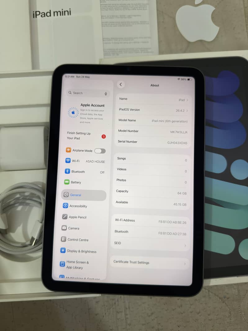 iPad Mini 6 Complete Box 8