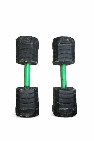 Used Dumbbells – PVC Handle | 5 kg Each | Rs.  1500