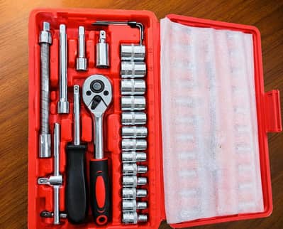 Professional 46PCS Socket Tool Set  for car and bike