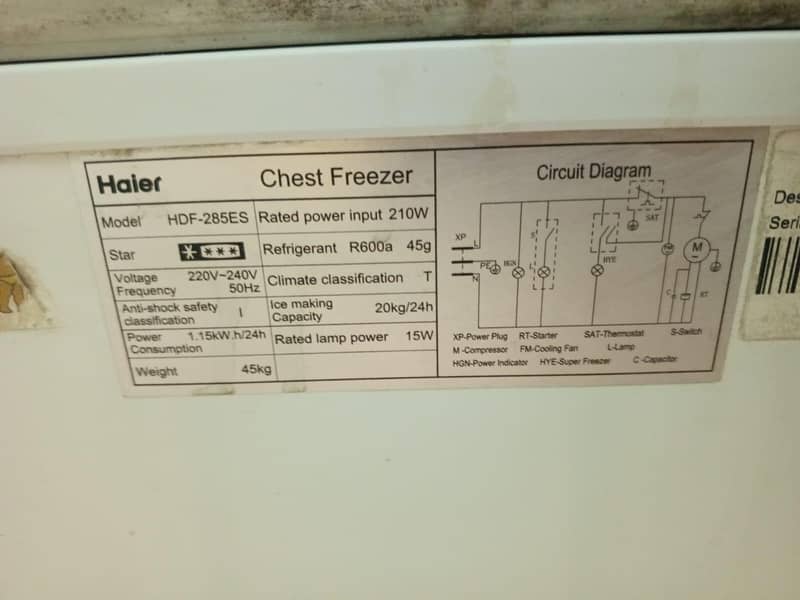 deep freezer available 1