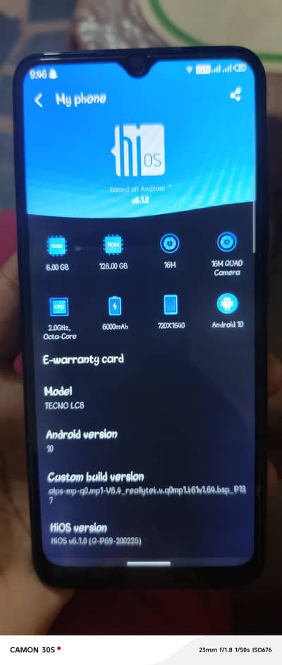 Tecno Pouvoir 4 Pro