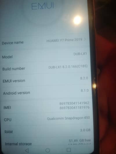 hwawei y7 prime 3 32 pta official approved