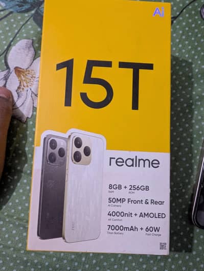 realme 15t 8/256gb condition as shown in picture