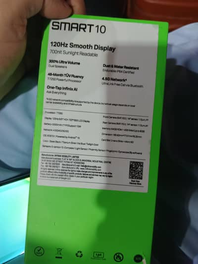 Infinix smart10