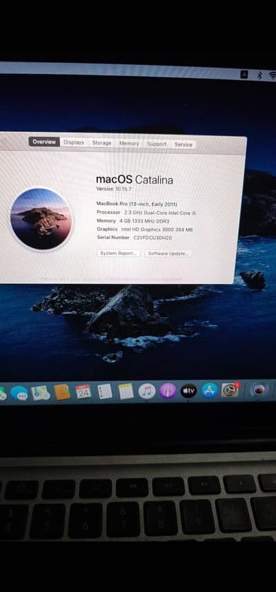 MacBook pro 4 to 128 GB totally original fast