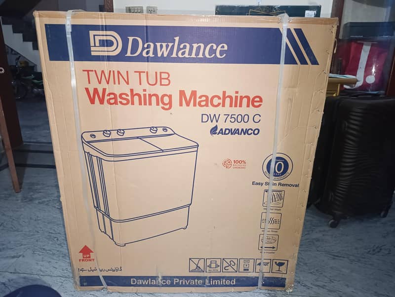 Washing machine & drayer 1