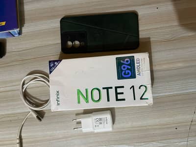 Infinix note 12 8+8 128 G96 X 70 Very rare used