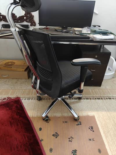 Office Chair with strong  metal back frame