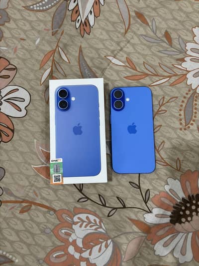 PTA approved Iphone 16, 10/10, almost two months warranty left