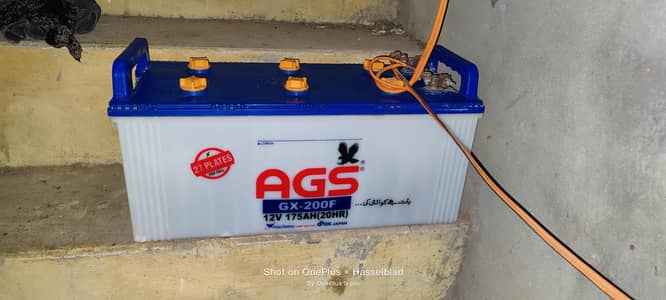 Ags Gx 200 battery 175ampre