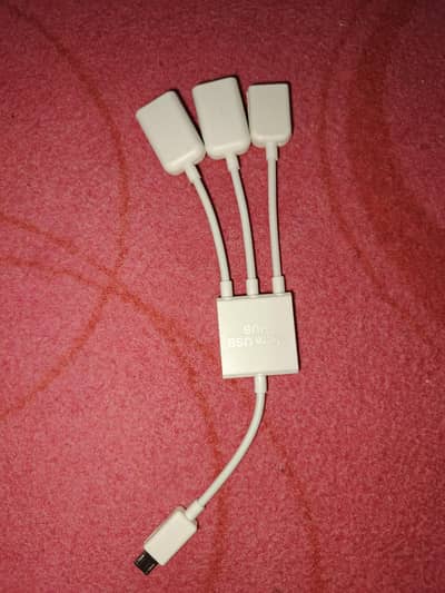 Micro USB OTG Hub / 3 Port USB Splitter