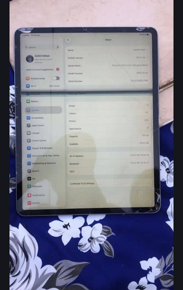 iPad Pro 3rd Generation 9