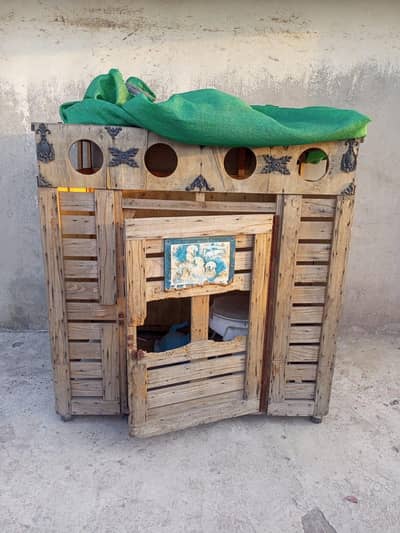 Premium Wooden Dog Cage –0/3/3/3/3/6/1/9/3/5/4