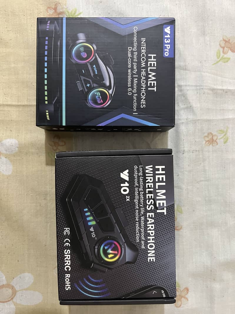 Helmet bluetooth and Intercom 2