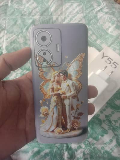 Vivo Y55 lunsh condition 9/10 8+8gb ram 128gb rom 64mp front camera