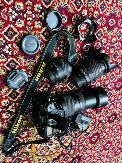 DSLR Camera D7100 Full Kit with Box For Sale Urgent in Wah Cantt
