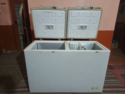 Pel Double Door Deep Freezer (Model PDFT-135 Arctic P) For sale.