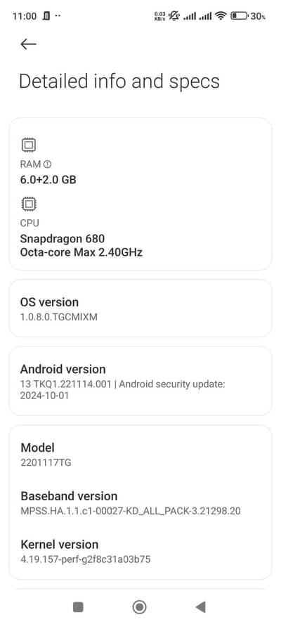 Xiaomi Redmi Note 11 8.128gb