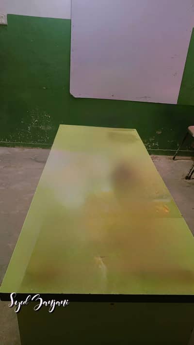 wood table