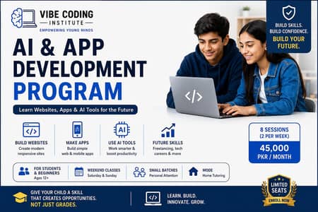 AI & APP DEVELOPMENT CLASSES FOR STUDENTS