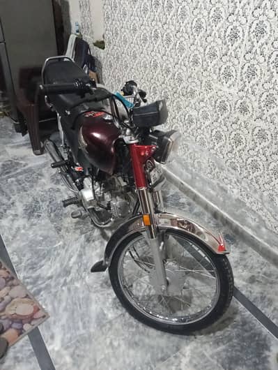 Honda 70 BIKE 2025 model 2026 rigester only 2600 km drive