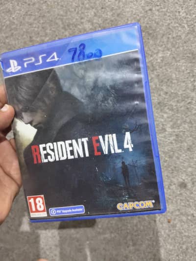 resident evil 4 disc